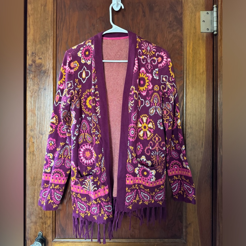 Colorful cardigan